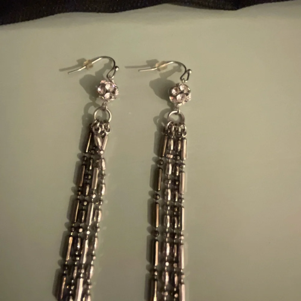 Elegant Silver Dangle Earrings